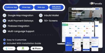 On-Demand Courier & Parcel Delivery App | Complete Delivery Management System 3.2