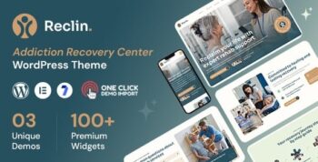 Reclin – Addiction Recovery & Rehabilitation Center WordPress Theme