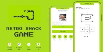 Retro Snack Game with AdMob Facebook Ads Android