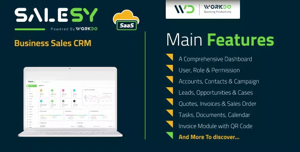 Sales SaaS – Business Sales CRM 7.6