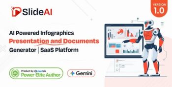 SlideAI – AI Powered Infographics Presentation And Documents Generator | SaaS Platform