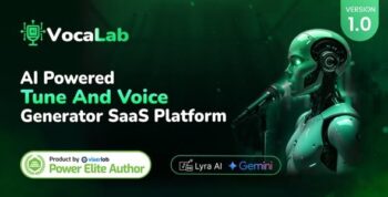 VocaLab – AI Powered Tune And Voice Generator SaaS Platform 1.1
