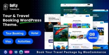 Gofly – Tour Booking and Travel Agency WordPress Theme 1.5.0