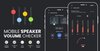 Mobile Speaker Checker Volume Amplify with AdMob Facebook Ads Android