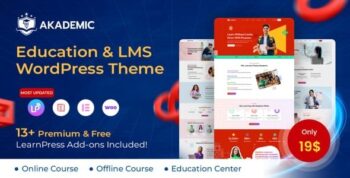Akademic – Education LMS WordPress Theme 1.2.0