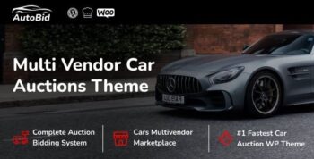 AutoBid – Car Auctions Marketplace WooCommerce Theme 1.6.0