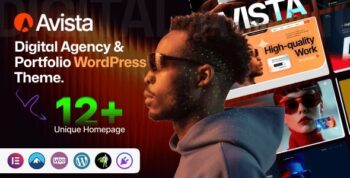 Avista – Digital Agency & Portfolio WordPress Theme 1.0.2