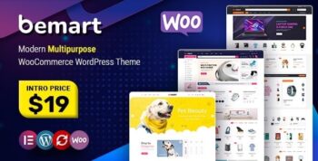 Bemart – Modern Multipurpose WooCommerce WordPress Theme 1.0.1