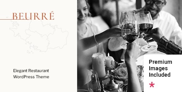 Beurré – Elegant Restaurant WordPress Theme 1.1.1