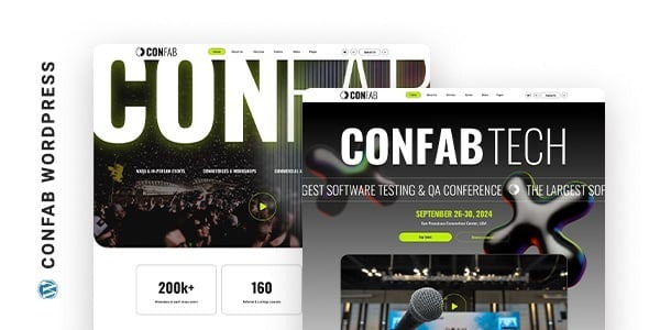 Confab – Event Agency WordPress Theme 1.0.5