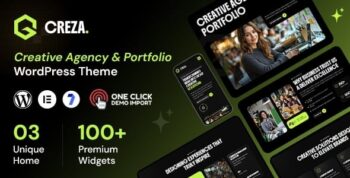 Creza - Digital Marketing Agency WordPress Theme