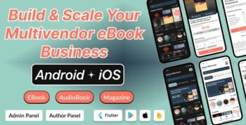 DTEBook – Multivendor eBook Selling Flutter App with Admin & Author Panels for Android & iOS 1.5