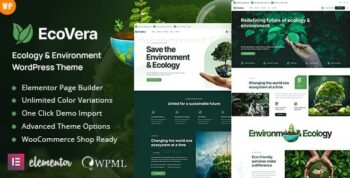 Ecovera – Ecology & Environment WordPress Theme 3.0