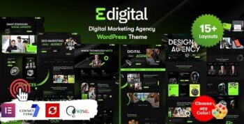 Edigital – Digital Marketing Agency WordPress 4.0