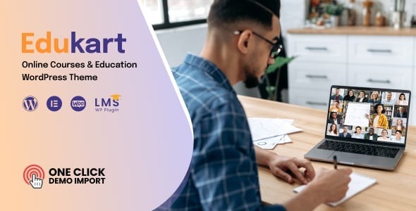 EduKart – LMS Education WordPress Theme 1.0.5