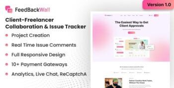 FeedBackWall - SaaS Client Approval & Issue Tracking System
