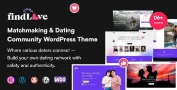 FindLove – Ultimate Matchmaking & Dating Community WordPress Theme 1.1.8