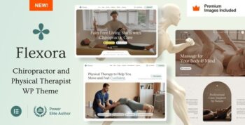 Flexora – Physiotherapy Massage Chiropractors WordPress Theme 6.0