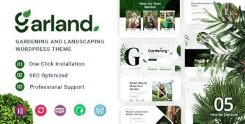 Garland – Gardening and Landscaping WordPress Theme 2.0.2