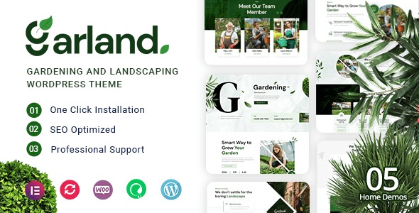 Garland – Gardening and Landscaping WordPress Theme 2.0.2