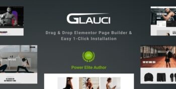 Glauci – Fitness and Gym WordPress Theme 1.1.1