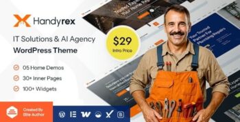 Handyrex – Handyman Services & Repair WordPress Theme 2.4.1