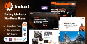 Induxt – Factory & Industry WordPress Theme