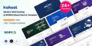 Kohost – Web Hosting with WHMCS NextJs Template 1.1
