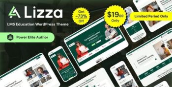 Lizza – Educational Center WordPress Theme 1.0.7