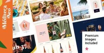 Mediteraneo – Restaurant, Bar & Drink Brand WordPress Theme 1.1