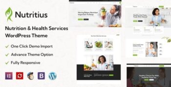 Nutritius – Nutrition & Health Services WordPress Theme 1.5