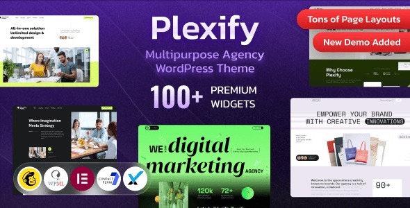 Plexify | Creative Agency WordPress Theme 1.1