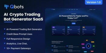 Qbots - AI Powered Crypto Trading Bot Generator