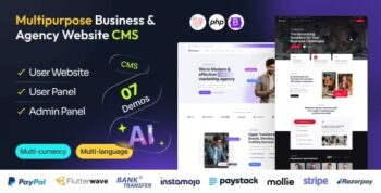 Quland - Multipurpose Business and Agency Laravel Website CMS