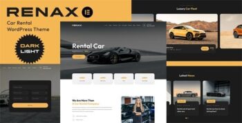 Renax – Car Rental Elementor WordPress Theme 1.3.5