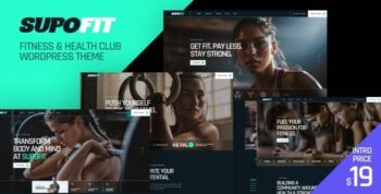 Supofit – Fitness & Health Club WordPress Theme