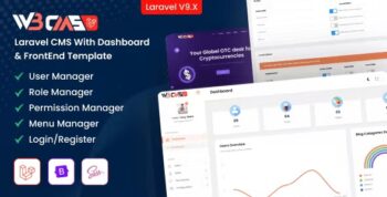 W3CMS-Laravel | Content Management System 2.6