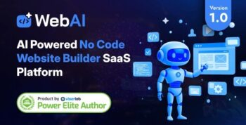 WebAI – AI Powered No Code Website Builder SaaS Platform