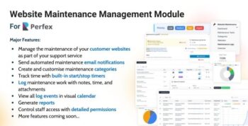 Website Maintenance Management Module for Perfex CRM 1.0.6