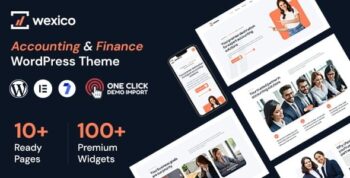 Wexico – Accounting WordPress Theme 1.0.5