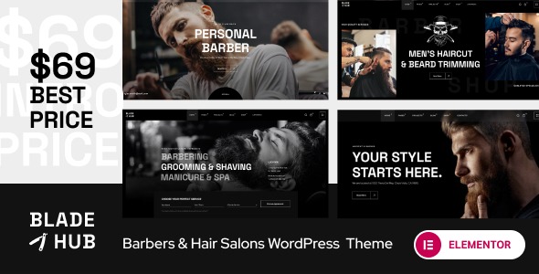 BladeHub – Barber Shop & Hairdressers WordPress Theme 1.0.16