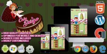 Cake Design – HTML5 Construct 2 Cooking Game