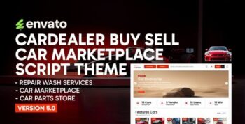 CarDealer – Buy Sell Car Marketplace Script Theme 5.0