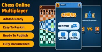 Chess Online & Offline Multiplayer Game | Firebase Real-Time Database | Libgdx-Java