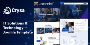 Crysa – IT Solutions & Technology Joomla Template