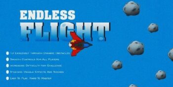 Endless Flight. Complete 2D Endless Runner Game for Android