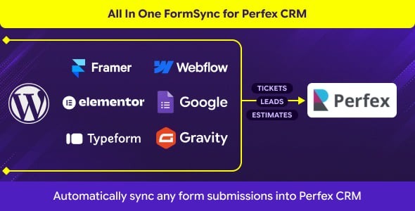 FormSync – Automated Webhook Form Integration for Perfex CRM 2.0.0