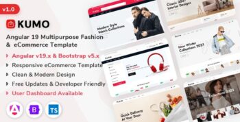 Kumo – Angular Multipurpose Fashion & eCommerce Template