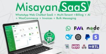 Misayan WhatsApp Chatbot SaaS – Multi-Tenant: Chatbots, WooCommerce Integration & API Access 2.1.0