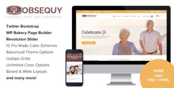 Obsequy – Funeral Home WordPress Theme 3.12